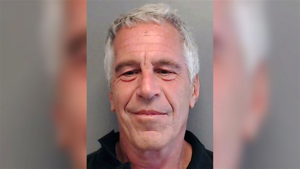 <i>Handout/Getty Images</i><br/>Two anonymous women who accuse the late Jeffrey Epstein of sexual abuse have filed separate civil lawsuits against JP Morgan Chase & Co. and Deutsche Bank AG. Epstein poses for a mugshot after being charged with procuring a minor for prostitution in July 2013 in Florida.