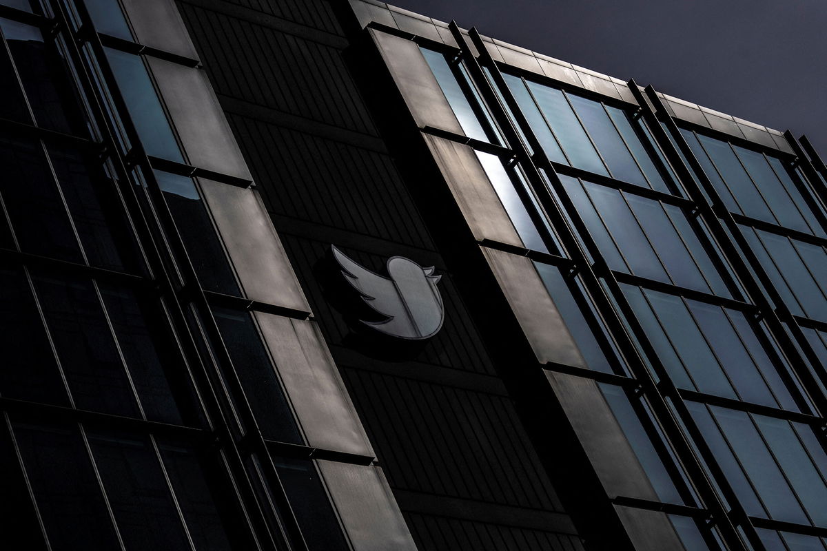 <i>Carlos Barria/Reuters</i><br/>Twitter's C-suite clears out as Elon Musk cements power over the company. Pictured is a view of the Twitter logo at the company's corporate headquarters in San Francisco