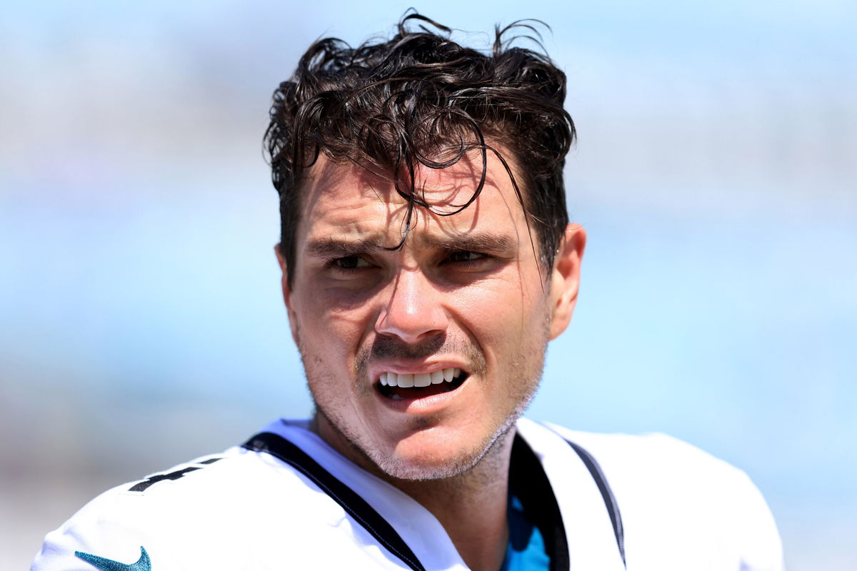 <i>Sam Greenwood/Getty Images</i><br/>A judge has dismissed a lawsuit filed by former NFL kicker Josh Lambo against the Jacksonville Jaguars. Lambo here warms up prior to the game against the Arizona Cardinals on September 26