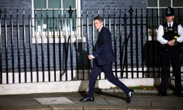 British cabinet office minister Gavin Williamson