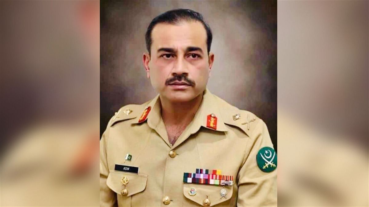 <i>Inter-Services Public Relation Department/AP</i><br/>Lt. Gen. Syed Asim Munir in a photo released by the Inter-Services Public Relations Department on October 10