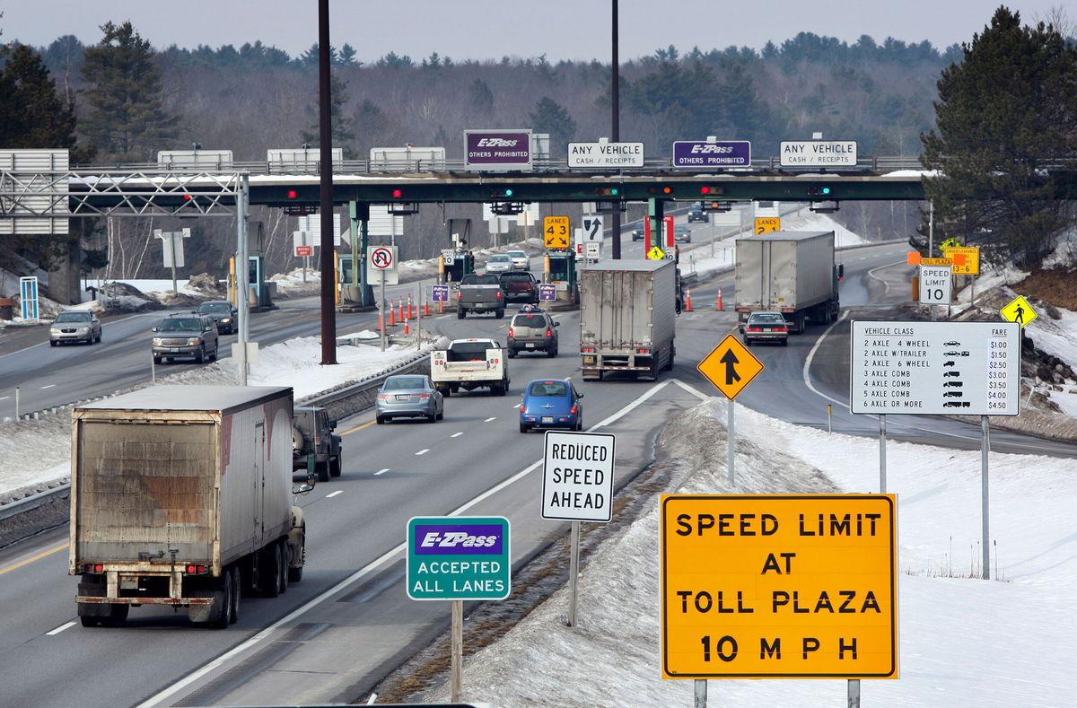 <i>Robert F. Bukaty/AP/FIle</i><br/>The Maine Secretary of State’s office has begun to enforce new regulations on the content of state-issued license plates