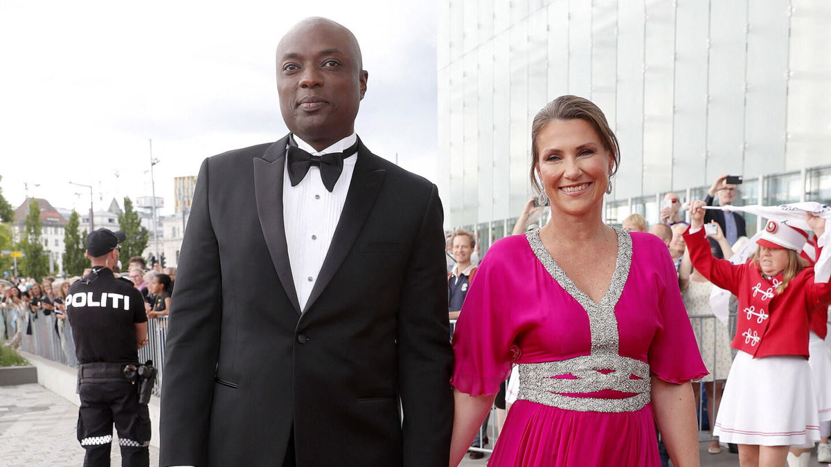 <i>Marius Gulliksrud/Stella Piuctures/Abaca/Sipa USA/AP</i><br/>Norway's Princess Märtha Louise (right) is withdrawing from official royal duties in order to concentrate on the alternative medicine business she runs with her fiancé