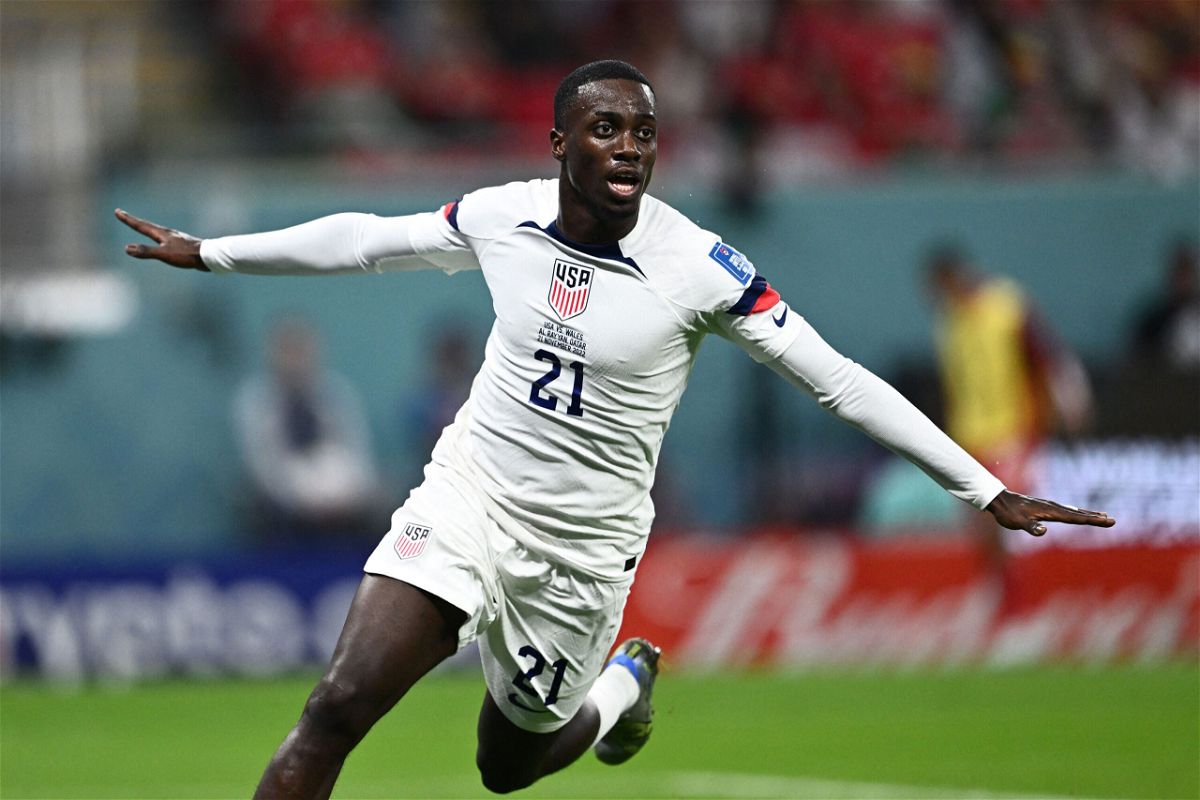 <i>Jewel Samad/AFP/Getty Images</i><br/>Timothy Weah has scored the USMNT's only goal of the tournament so far.