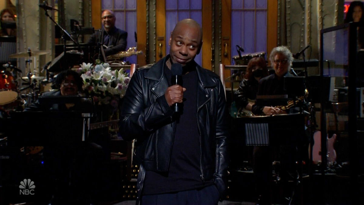 <i>NBC</i><br/>Dave Chappelle addressed several contentious topics in his latest “Saturday Night Live” monologue.