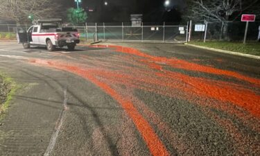 A semi-truck driver drove for miles through the Portland metro area Saturday evening