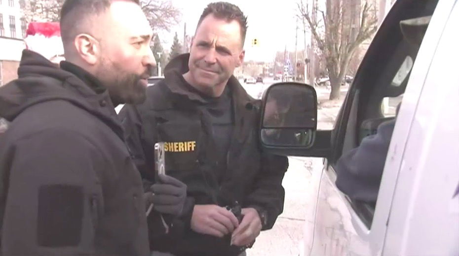 <i>WNEM</i><br/>Genesee County Sheriff Chris Swanson and his deputies conducted multiple traffic stops today