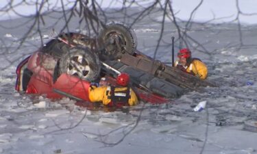 Emergency personnel responded to a vehicle submerged in Brush Creek. Kansas City police and fire departments arrived at the scene near the intersection of The Paseo and Dr. Martin Luther King Jr. Boulevard just after 2:20 p.m on December 22.