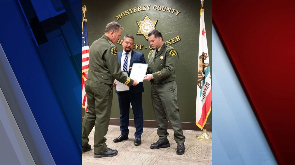 Monterey County Sheriff S Deputies Honored For Rendering Aid To Fallen   Sheriffs Office 