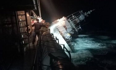 Thailand’s navy said Sunday that the death toll from the sinking of one of its warships earlier in the week had risen to 18.