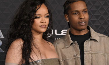 Rihanna and A$AP Rocky pictured here in Hollywood