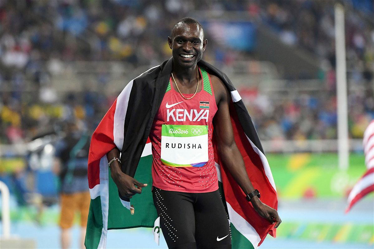 <i>Nolwenn Le Gouic/Icon Sport/Getty Images</i><br/>Rudisha won his second gold medal in the 800m at Rio 2016.