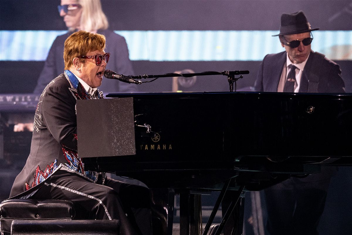<i>Scott Dudelson/Getty Images</i><br/>Elton John