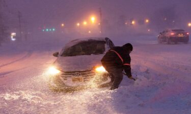 A storm threatens to deliver heavy snow and strong winds combined with bitterly cold temperatures to much of the US on December 20