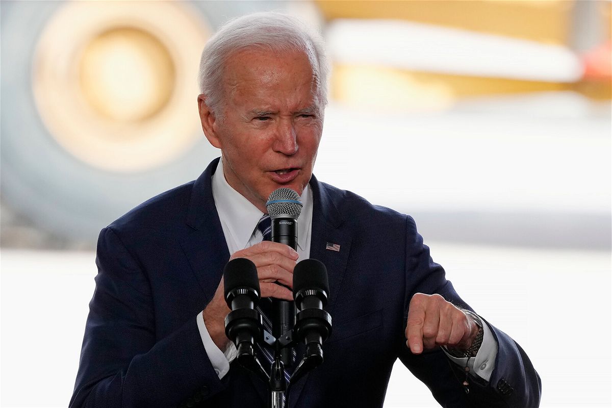 <i>Ross D. Franklin/AP</i><br/>President Joe Biden and top White House officials face a government funding deadline. Biden here speaks after touring the Taiwan Semiconductor Manufacturing Company facility in Phoenix