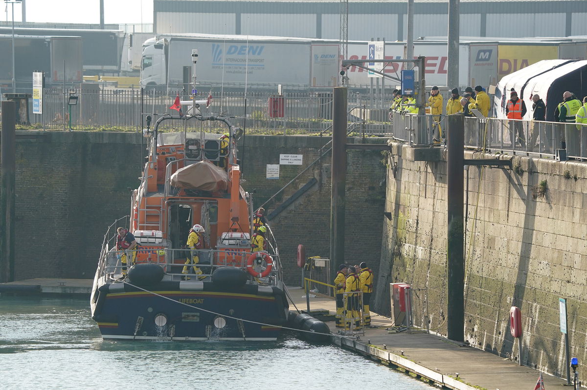 <i>Gareth Fuller/PA Images/Getty Images</i><br/>A major search and rescue operation involving resources from France and the UK was launched Wednesday.