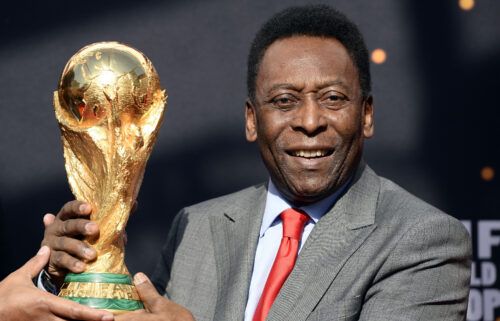 Pele's daughters said last week the Brazilian soccer great was hospitalized last week in Sao Paulo after contracting a lung infection