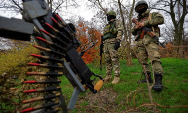 Some Russian troops are withdrawing from their positions in Ukraine's southern region of Zaporizhzhia