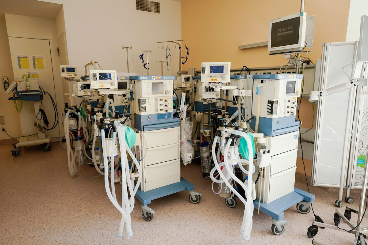 <i>Uwe Anspach/dpa/Getty Images</i><br/>A hospital patient has been arrested after she allegedly twice switched off the oxygen equipment on which a fellow patient depended because it was too noisy