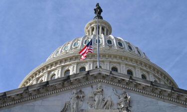 The US Capitol is seen here in Washington