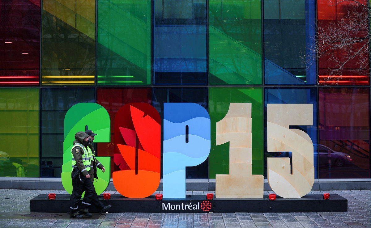 <i>Christinne Muschi/Reuters</i><br/>The UN's COP15 biodiversity summit was held at the Palais de Congres in Montreal.