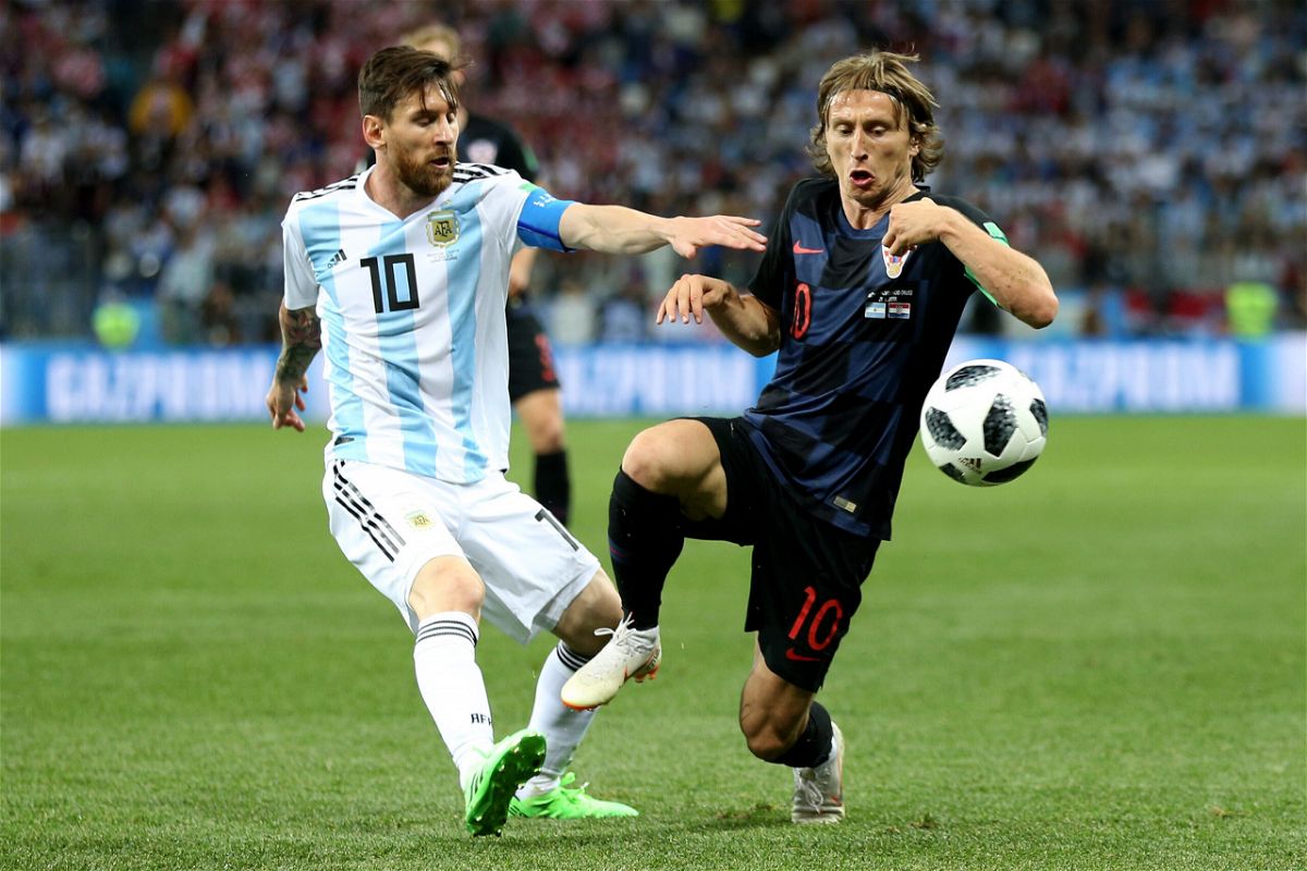 <i>Gabriel Rossi/Getty Images Europe/Getty Images</i><br/>Croatia beat Argentina 3-0 in the group stages of the 2018 World Cup.
