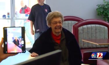 Nancy Tutterow spent her 99th birthday partying