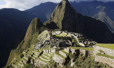 The Inca citadel of Machu Picchu is seen in Cusco