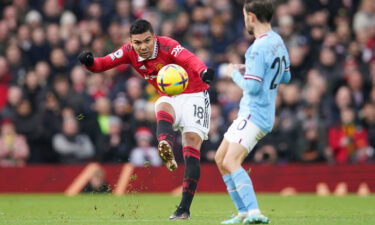 Casemiro joined Manchester United from Real Madrid in August.