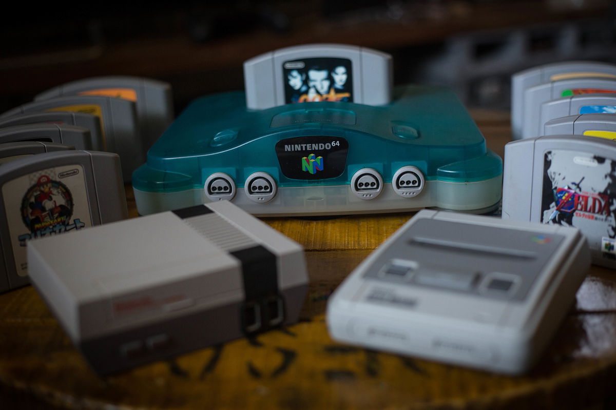 <i>Guillaume Payen/SOPA Images/LightRocket/Getty Images</i><br/>The classic Nintendo 64 game 