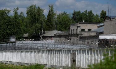 A photograph taken in June of 2022 shows the IK-6 penal colony to which Alexey Navalny was transferred near the village of Melekhovo