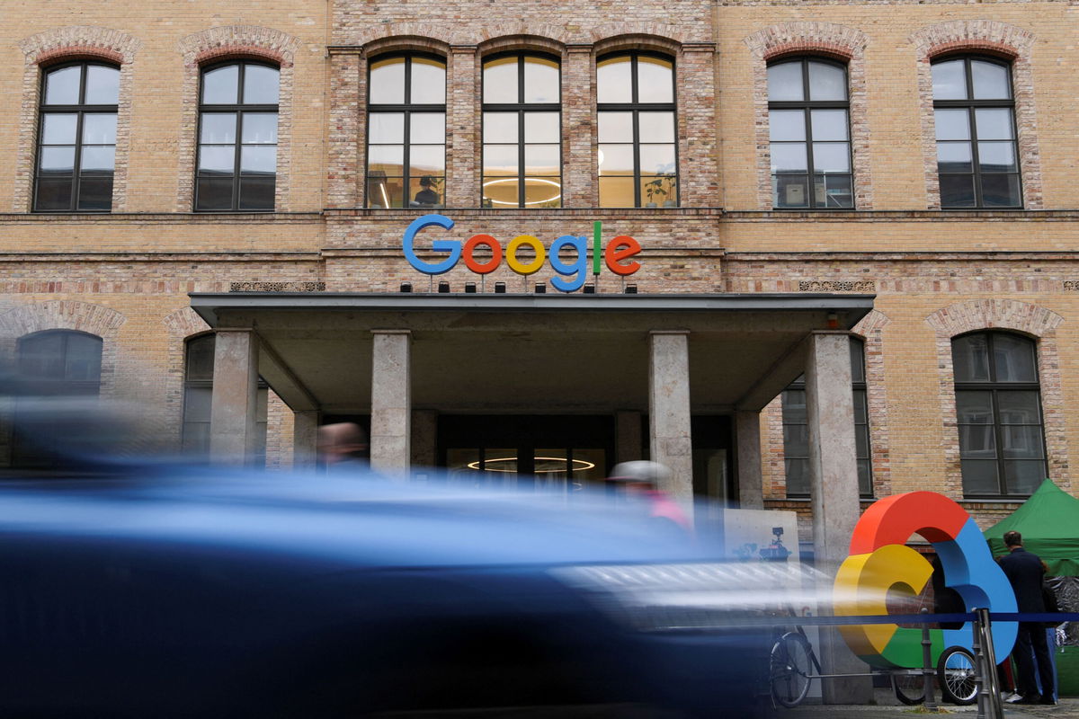 <i>Annegret Hilse/Reuters</i><br/>A general view of the entrance of the Google office