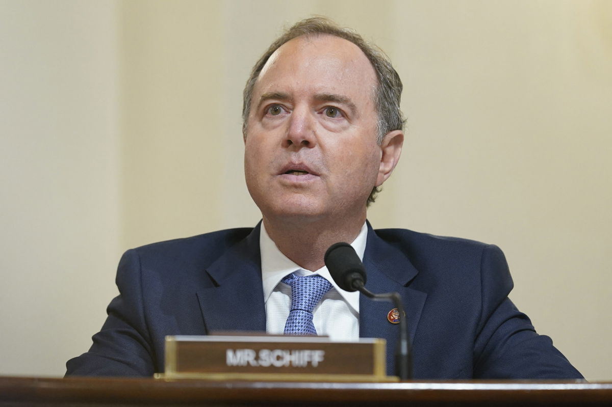 <i>Andrew Harnik/Pool/AFP/Getty Images</i><br/>Democratic Rep. Adam Schiff