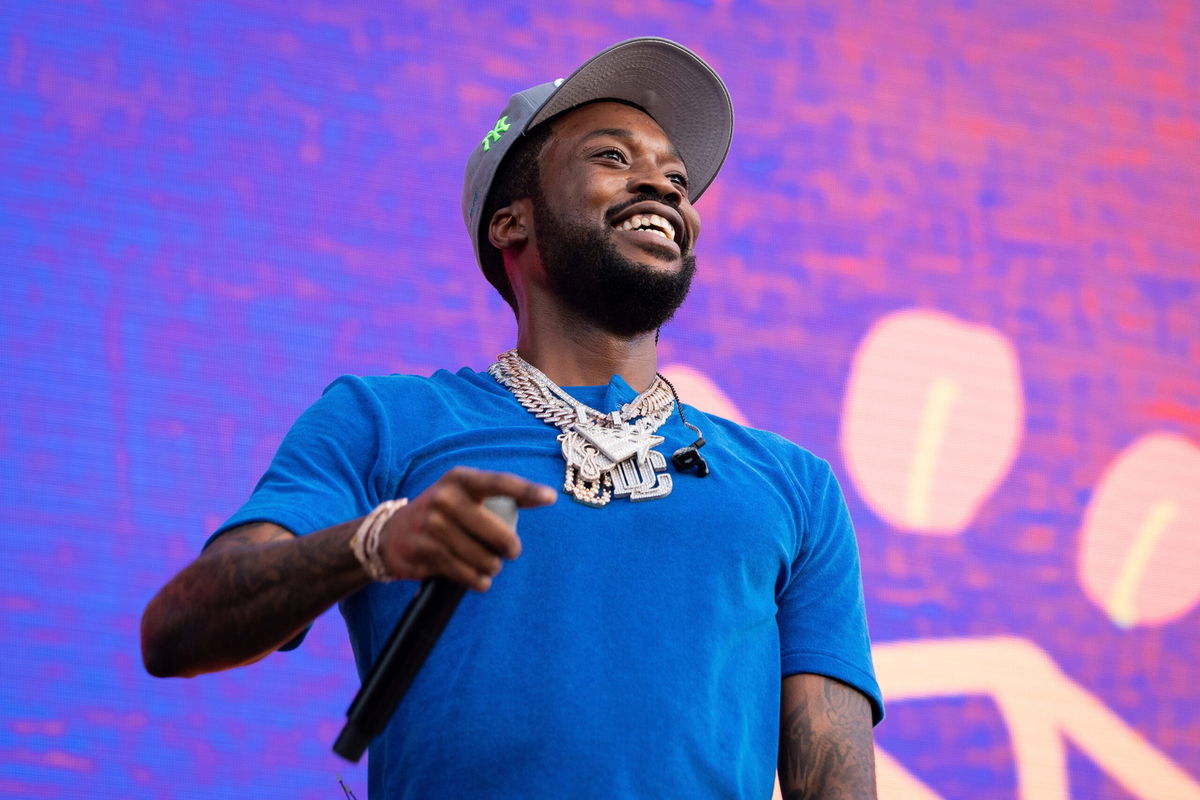 <i>Scott Garfitt/AP</i><br/>Rapper Meek Mill has been officially pardoned by Pennsylvania Gov. Tom Wolf.