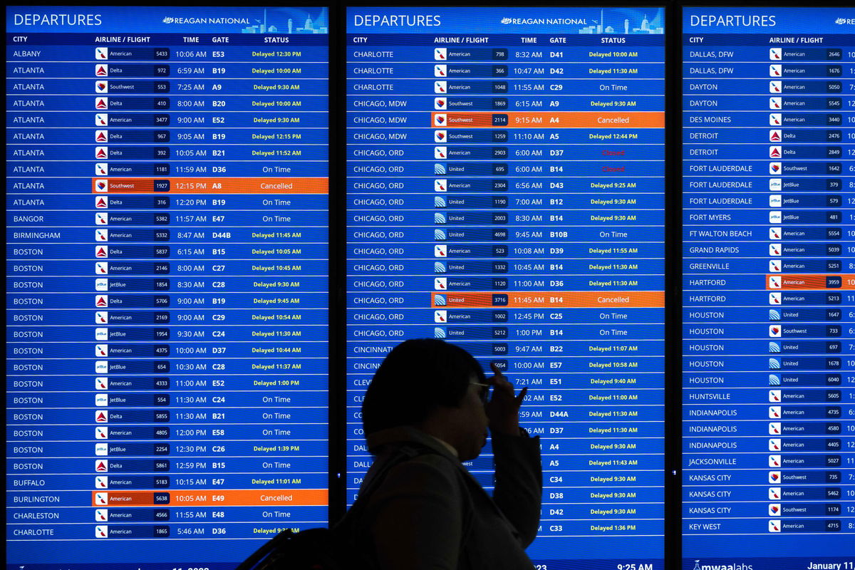 <i>Saul Loeb/AFP/Getty Images</i><br/>When air traffic control officials realized they had a computer issue late Tuesday