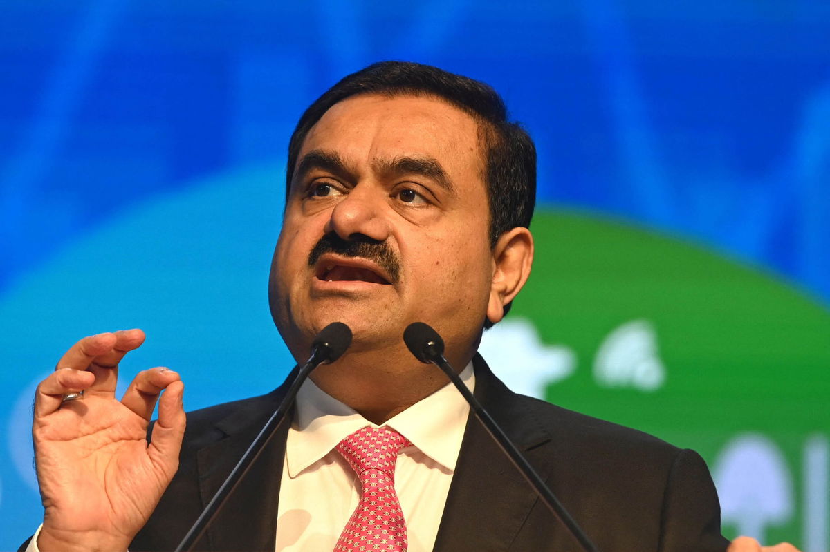 <i>Indranil Mukherjee/AFP/Getty Images</i><br/>Asia's richest man Gautam Adani