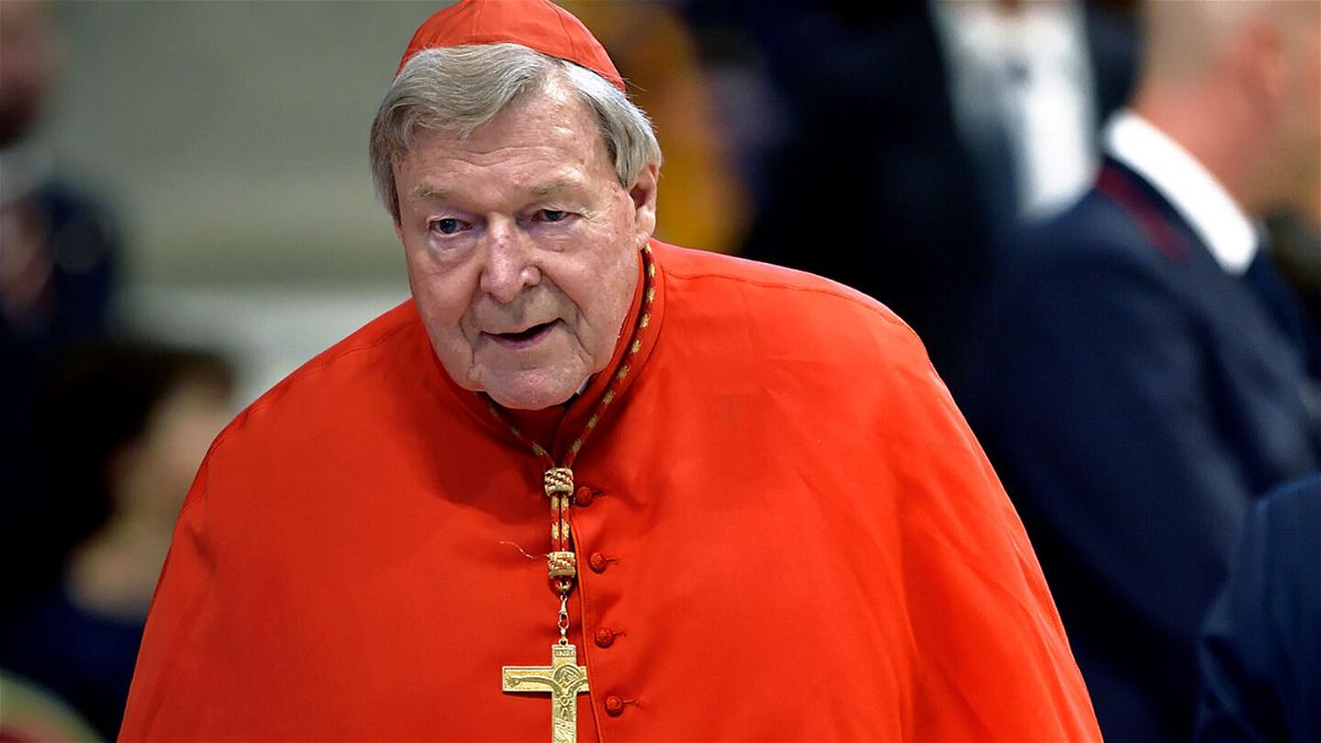 <i>Stefano Spaziani/picture-alliance/dpa/AP</i><br/>Cardinal George Pell served 13 months in prison before Australia's High Court acquitted him in April 2020.