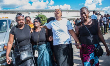 Relatives of Zambian student Lemekhani Nyireda