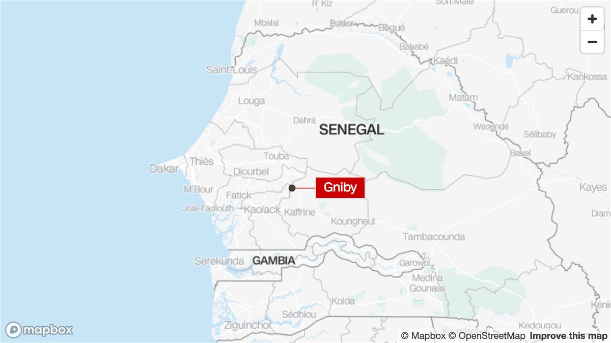<i>Mapbox</i><br/>At least 40 people were killed Sunday and many others seriously injured in a bus crash in central Senegal