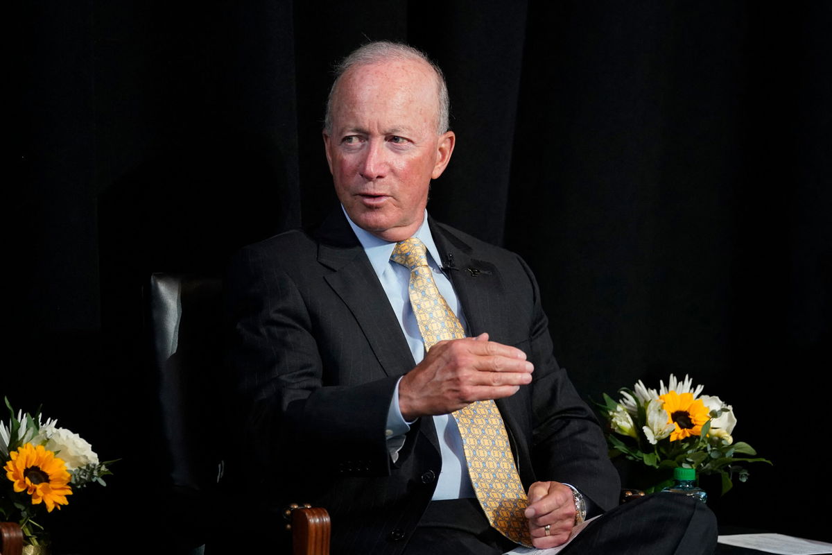 <i>Darron Cummings/Pool/AFP/Getty Images</i><br/>Former Indiana Gov. Mitch Daniels