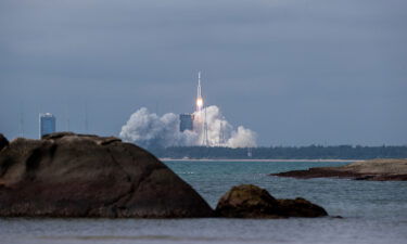 Chinese rocket startup Galactic Energy launched five satellites into orbit on Monday. Pictured is the Wenchang Spacecraft Launch Site on November 12