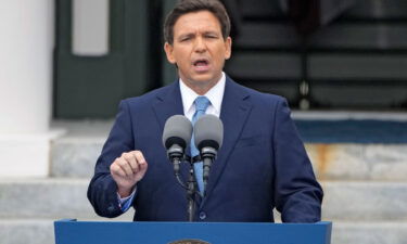 The administration of Florida Gov. Ron DeSantis' is blocking a new course for high school students on African American studies. DeSantis is here in Tallahassee on January 3