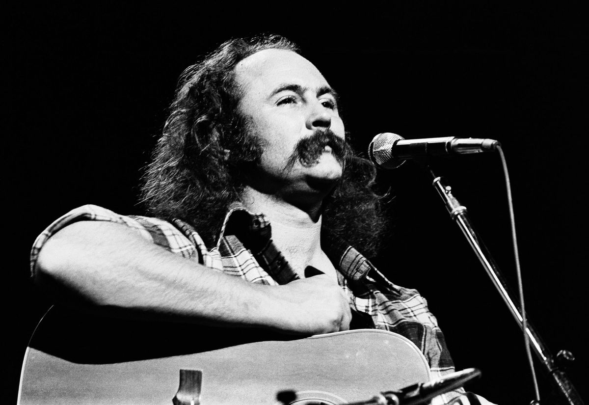 <i>Gus Stewart/Redferns/Getty Images</i><br/>David Crosby