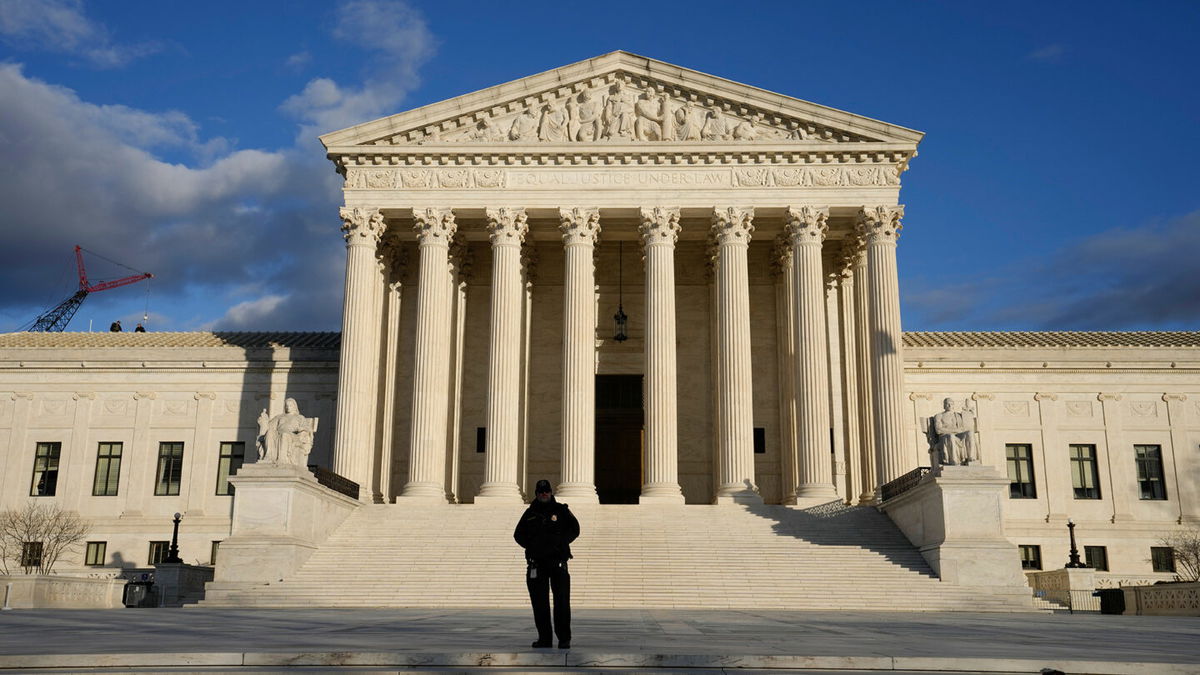 <i>Alex Brandon/AP</i><br/>The Supreme Court on Monday delayed considering Florida and Texas laws that force social media platforms to host content.