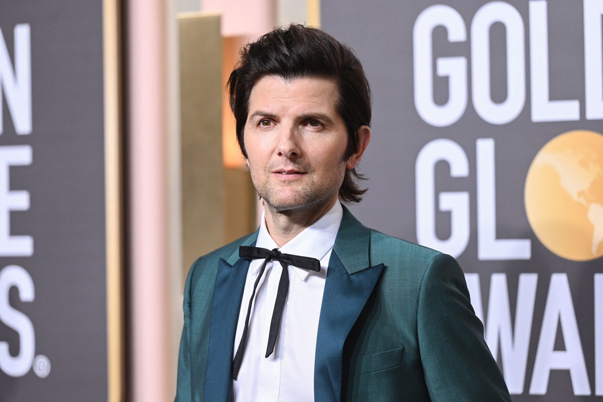 Adam Scott at the 80th Annual Golden Globe Awards held at The Beverly Hilton on January 10, 2023 in Beverly Hills, California. (Photo by Gilbert Flores/Variety via Getty Images)