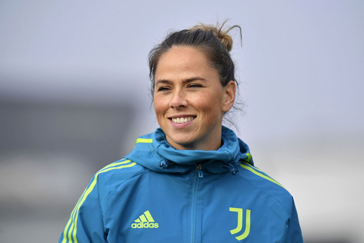 <i>Filippo Alfero/Juventus FC/Getty Images</i><br/>Sara Björk Gunnarsdóttir joined Juventus from Olympique Lyonnais in 2022.