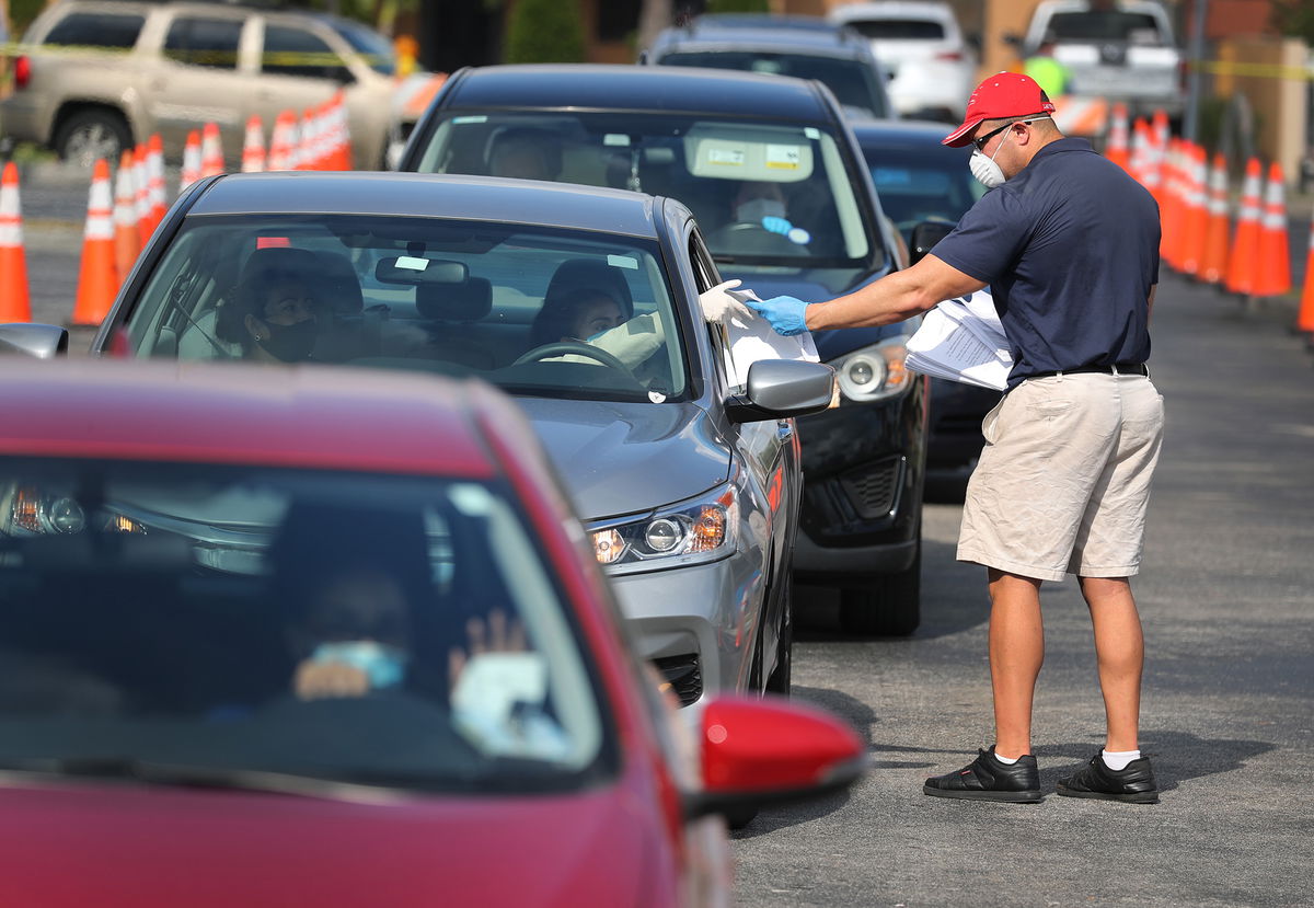 <i>Joe Raedle/Getty Images</i><br/>More than $60 billion may have been paid out in fraudulent unemployment insurance benefits during the Covid-19 pandemic