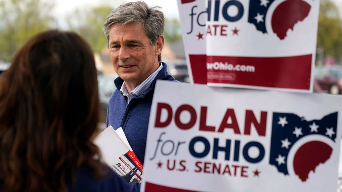 <i>Gene J. Puskar/AP</i><br/>Republican state Sen. Matt Dolan