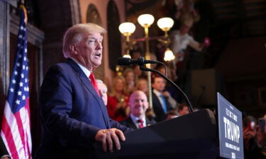 Former President Donald Trump delivers remarks at the South Carolina State House in Columbia on January 28. Republicans are elevating 'parental rights' as a top issue while looking to outflank each other heading into 2024.