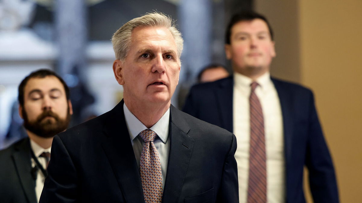 <i>Anna Moneymaker/Getty Images</i><br/>Speaker of the House Kevin McCarthy